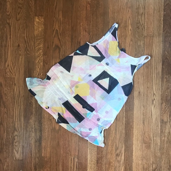 Theory Larona Bandana Linen Tank - Picture 5 of 6